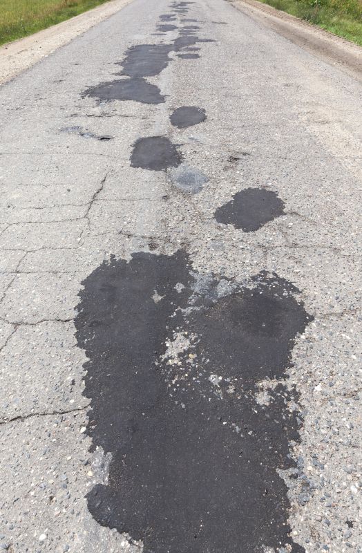 Asphalt Driveway Repair detail