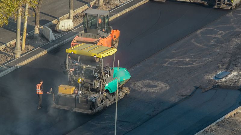 Industrial Asphalt Paving