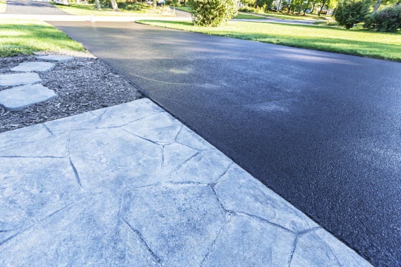 Finished Blacktop Driveway